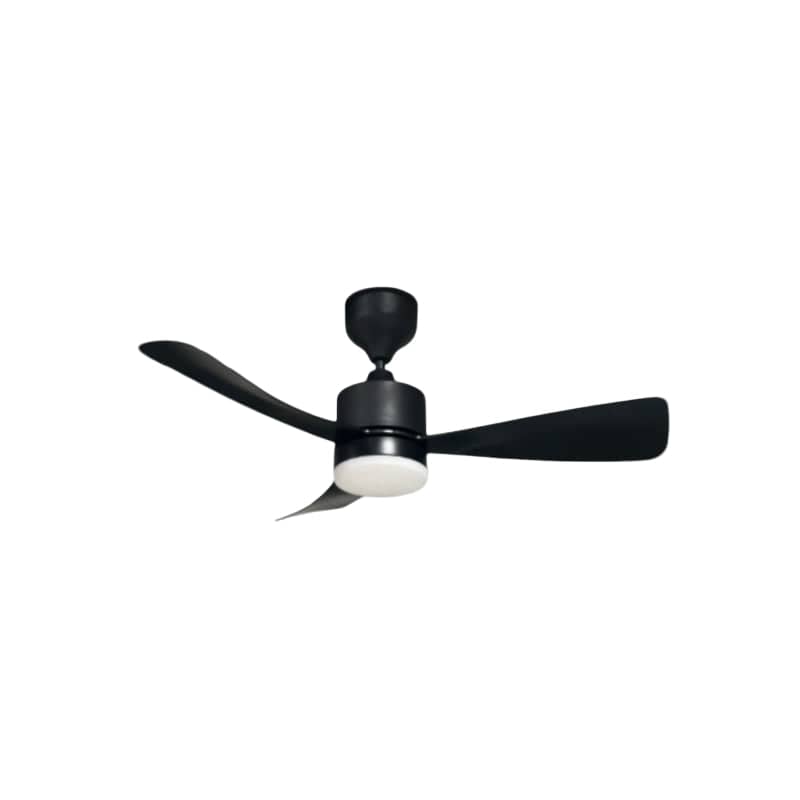 HELLO TODAY CEILING FAN LED Ceiling Fan Light Black FL2302