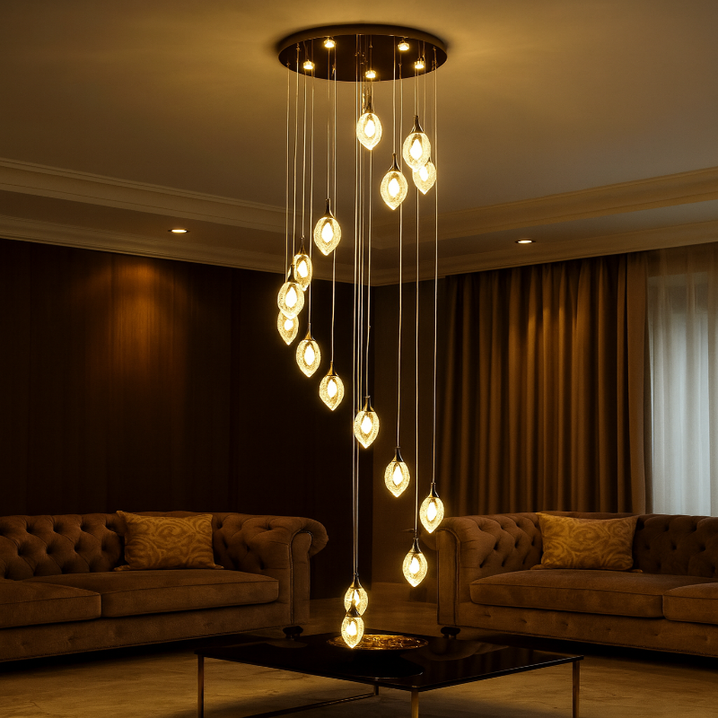 HELLO TODAY CHANDELIER Chandelier DL6503 BK
