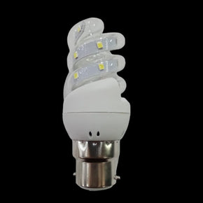 HELLO TODAY Light Bulbs Hello Today 7W Spiral Corn LED Bulb B22 White (7288617271385)