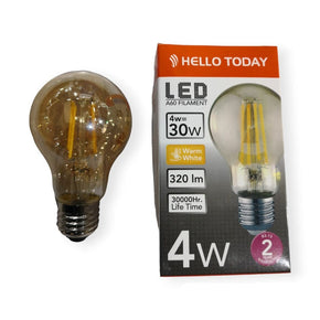 Hello Today Light Bulbs HELLOTODAY LED A60 Filament bulb (7501681623129)