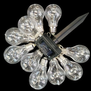 HELLO TODAY Solar Light 10 Bulb Solar Lamp Pin Lamp SRQ60351E (7288097734745)