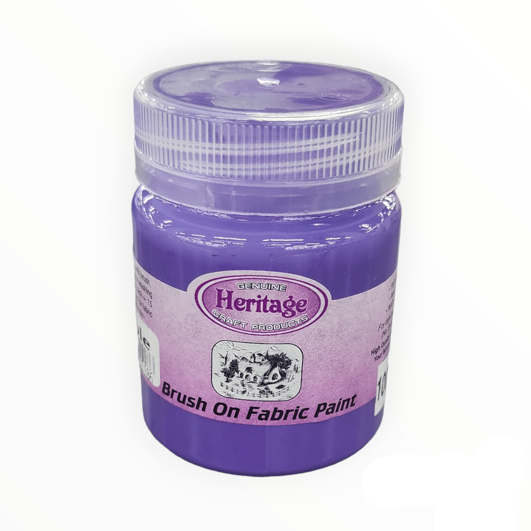 HERITAGE PAINTS Habby Heritage Fabric Paint 100ml (7484626960473)