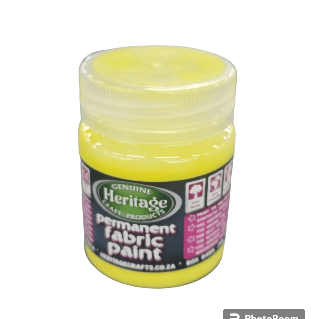HERITAGE PAINTS Habby Heritage Fabric Paint 100ml (7484626960473)