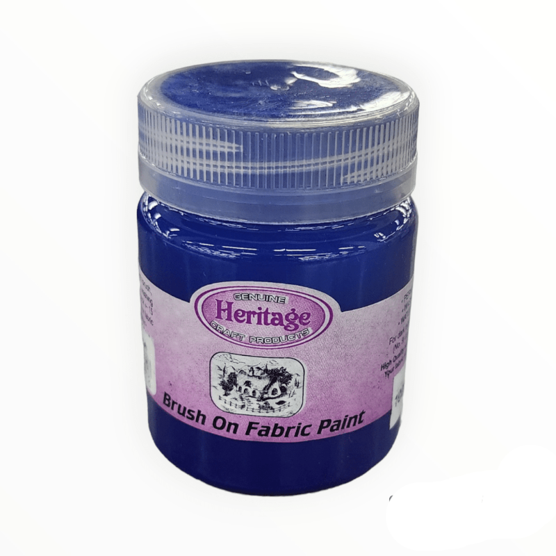 HERITAGE PAINTS Habby Heritage Fabric Paint 50ml (7484629811289)