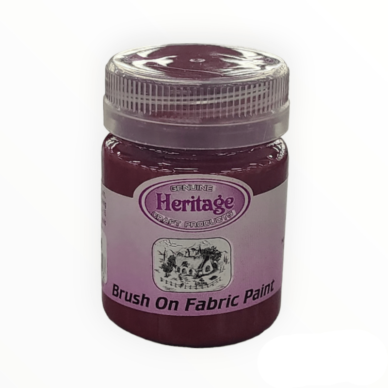 HERITAGE PAINTS Habby Heritage Fabric Paint 50ml (7484629811289)