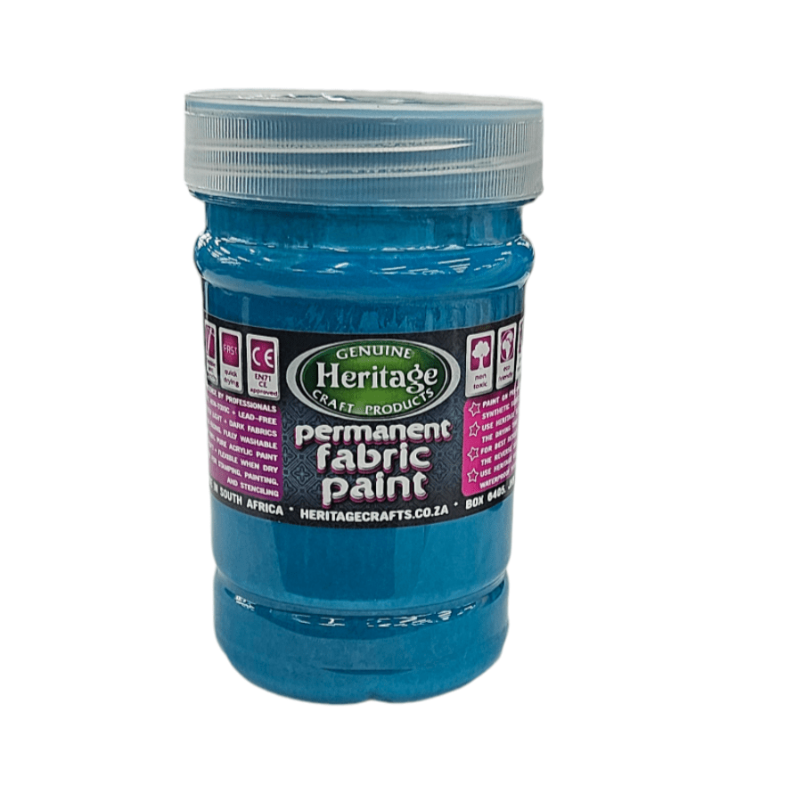 HERITAGE PAINTS Habby Jade Heritage Fabric paint 250ml (7805220651097)