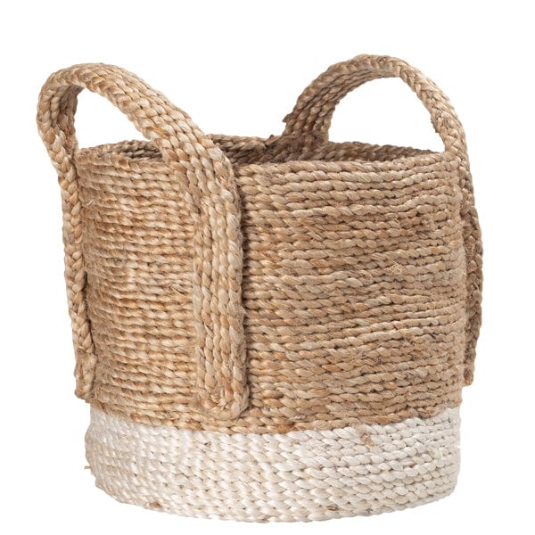 Hertex Laundry Basket Trenza Basket In Bleach – Medium (7347137806425)