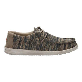 Hey Dude Casual Shoes Hey Dude Wally Sox Shoes Woodland Camo (7256409866329)