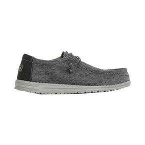 Hey Dude Casual Shoes Hey Dude Wally Woven Carbone (7256421466201)