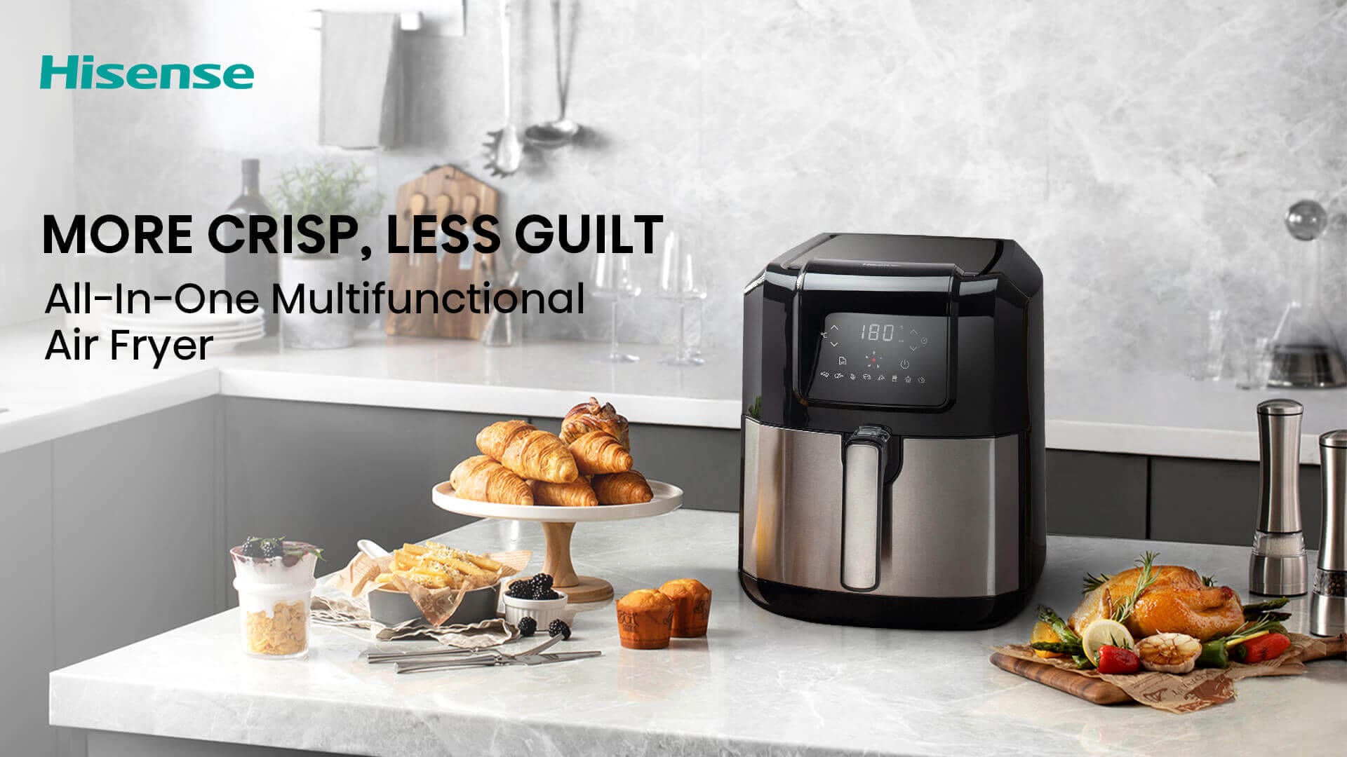 Hisense AIR FRYER Hisense 6.7L Air Fryer H06AFBS1S3