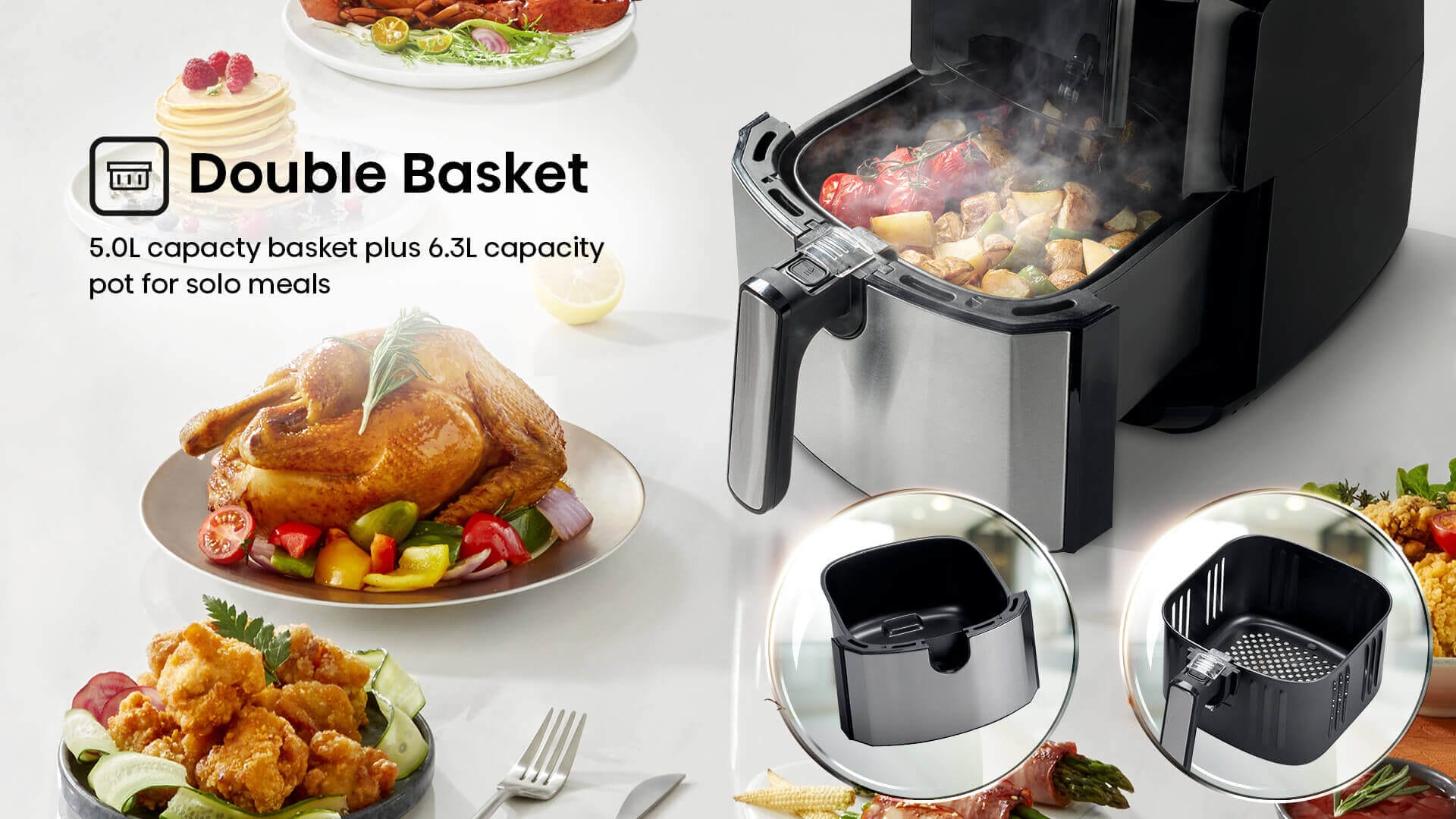 Hisense AIR FRYER Hisense 6.7L Air Fryer H06AFBS1S3