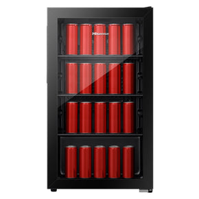 hisense beverage cooler Hisense Black Beverage Cooler H125BC (7776229392473)