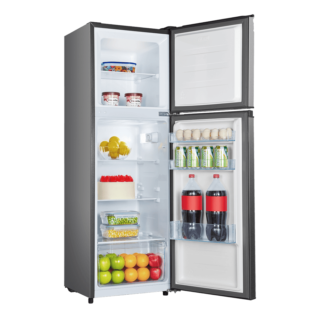 Hisense Fridge Hisense 154L Metallic Top Freezer Fridge H225TTS