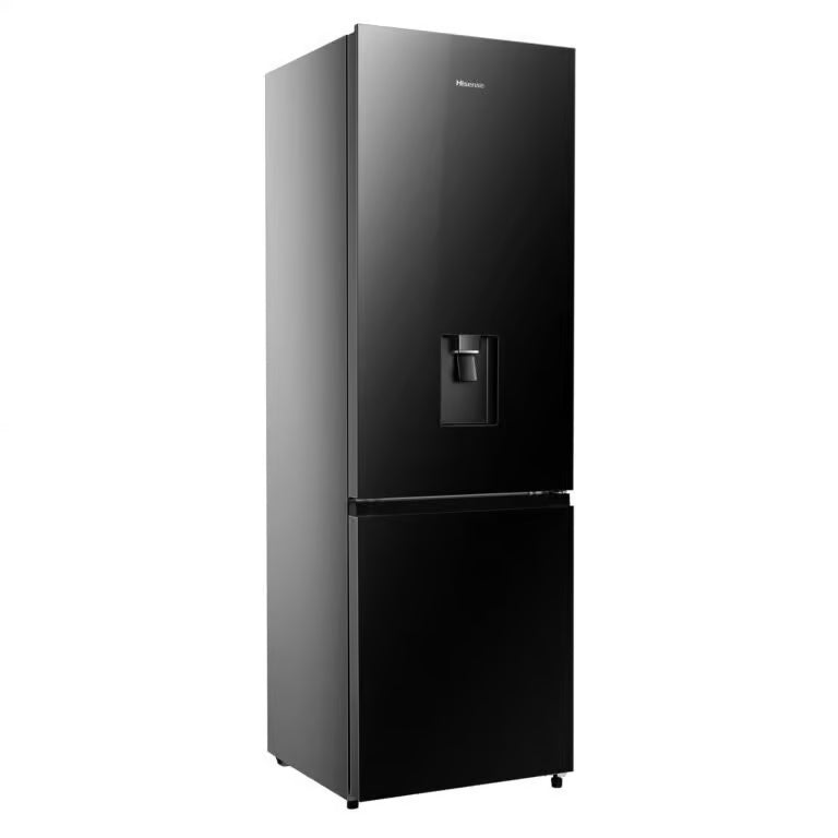 Hisense Refrigerators Hisense  347l Black  Bottom Fridge Freezer With Water Dispenser H450BMIB-WD