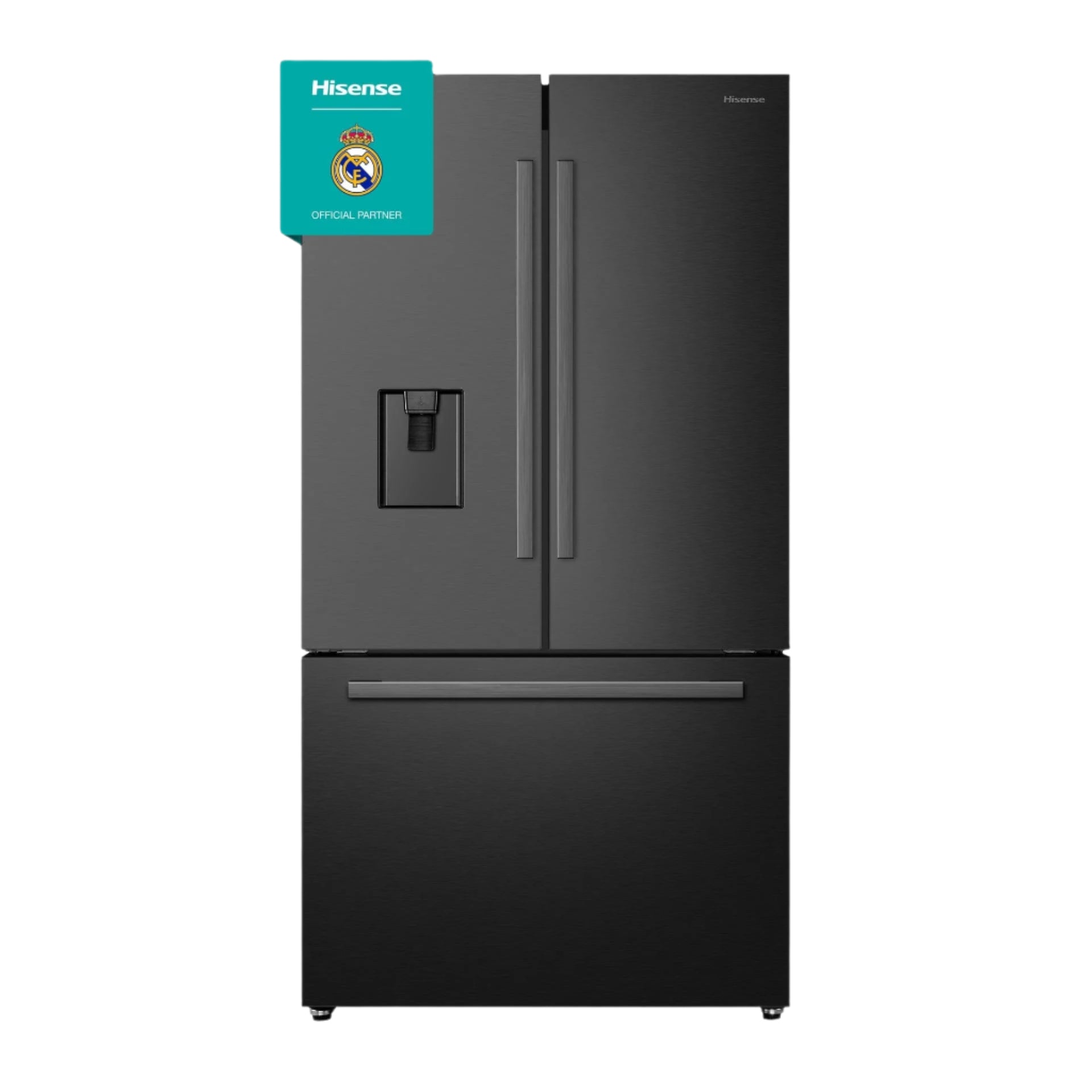 HISENSE Refrigerators Hisense 575L Black Stainless Steel French Door Fridge H760FSB-WD (7884908429401)
