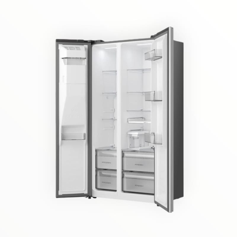 Hisense Side by side fridge HISENSE 506L Side by Side Fridge - H695SS-IDL