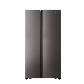 Hisense Side by side fridge Hisense 516L Side by Side Fridge Freezer Inox H670SIT (7247037005913)