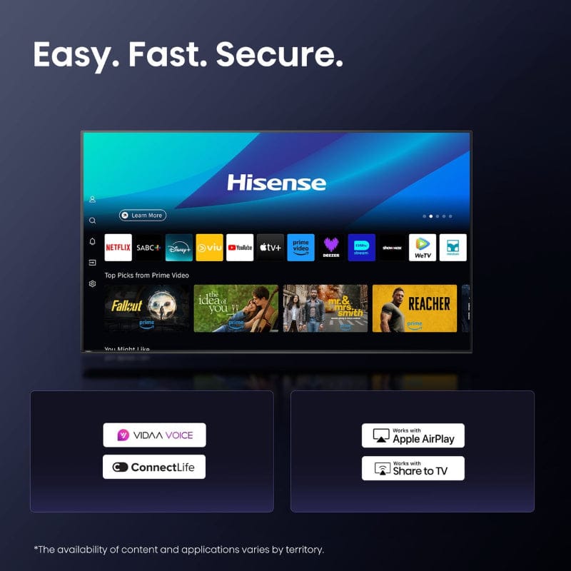 Hisense Televisions Hisense 40" A5Q Full HD QLED TV