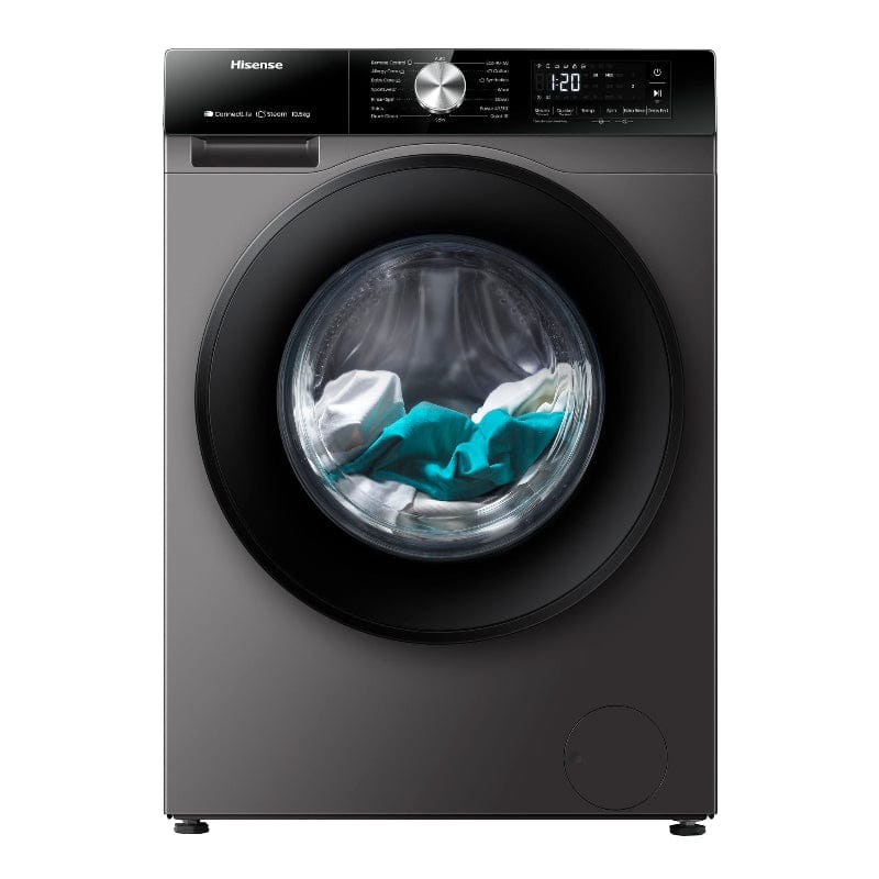 hisense WASHING MACHINE Hisense 10.5kg  Metallic Washing Machine WF3S1043BT