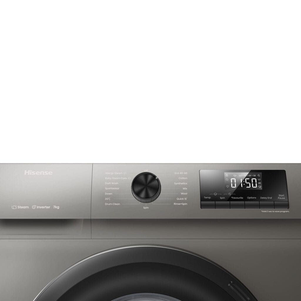 Hisense Washing Machine Hisense 7Kg Front Loader Washing Machine WFQP7012VMT