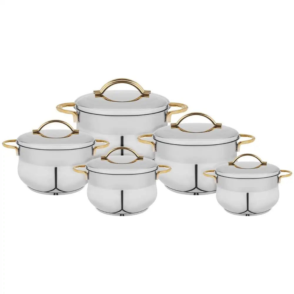Bonera 10 Piece Cookware XL Premier Pot Set