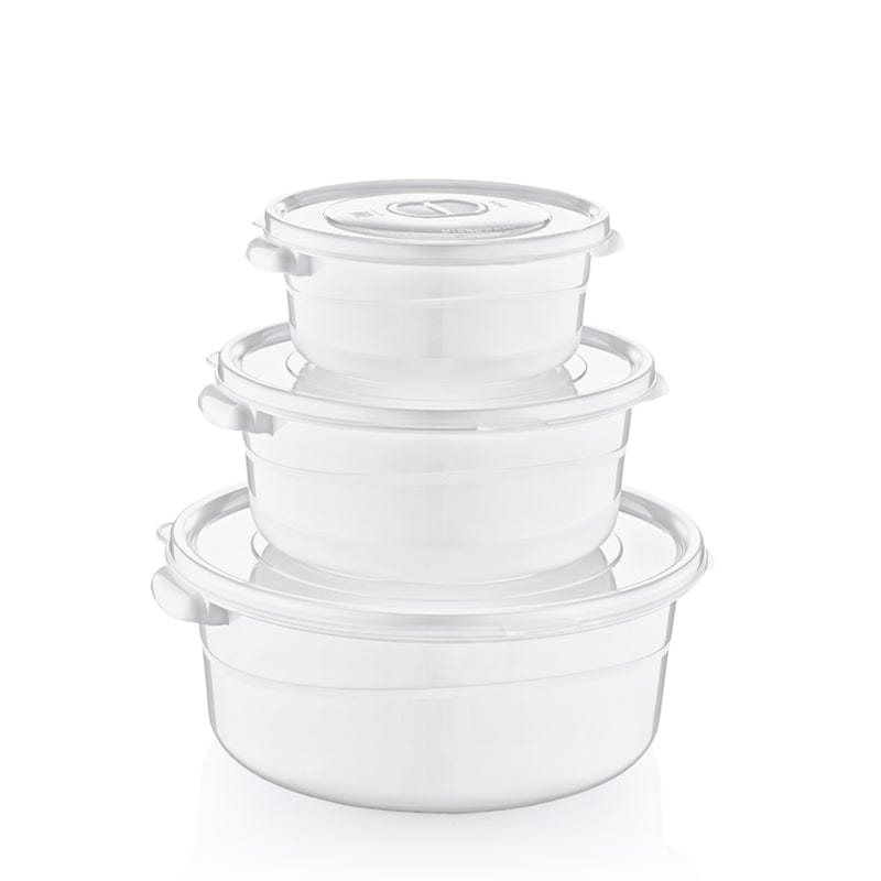 Hobby Life Laundry Basket Hobby Life Round Microfresh Pot Set of 3 (7304365736025)