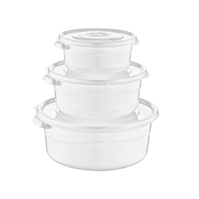 Hobby Life Laundry Basket Hobby Life Round Microfresh Pot Set of 3 (7304365736025)