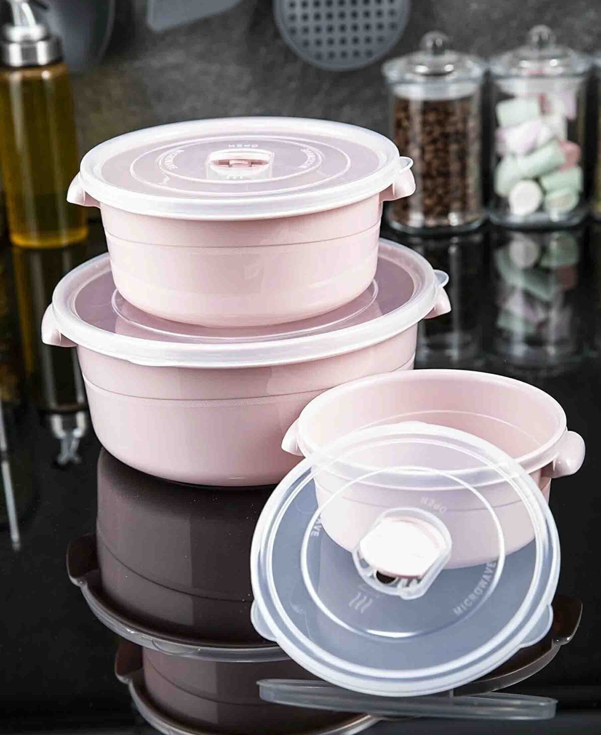 Hobby Life Laundry Basket Hobby Life Round Microfresh Pot Set of 3 (7304365736025)