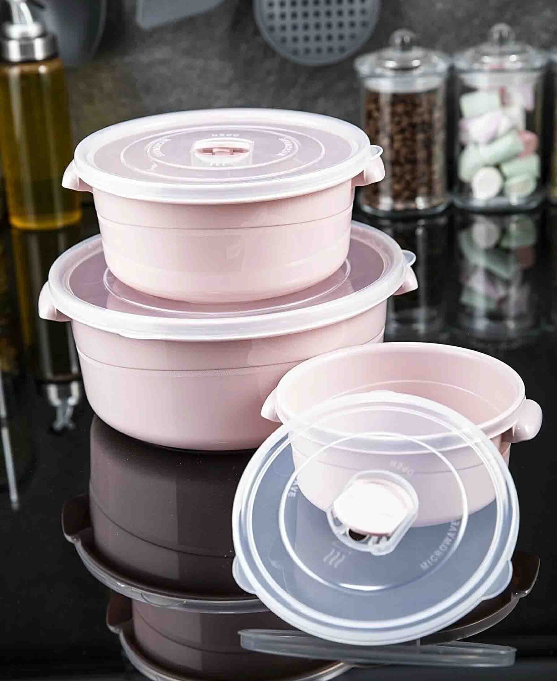 Hobby Life Laundry Basket Hobby Life Round Microfresh Pot Set of 3 (7304365736025)