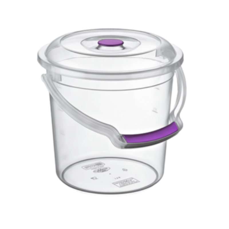 Hobby Life Laundry Basket Hobby Life Transparent Lid Water Bucket 5L 08 1183