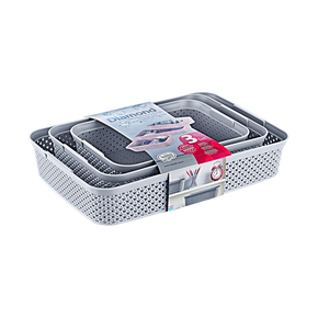 Hobby Life Organizer Hobby Life 3Pcs Diamond Organizer Basket 04 1271 (7306911973465)