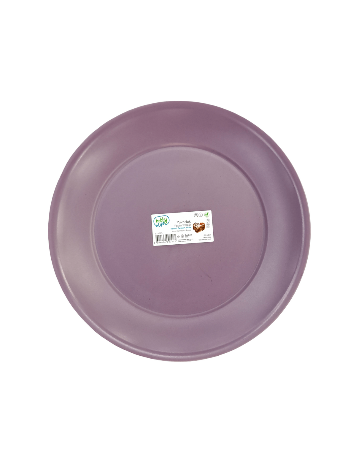 Hobby Life PLATE Hobby Life Round Dessert Plate 03 1295 (7304195211353)