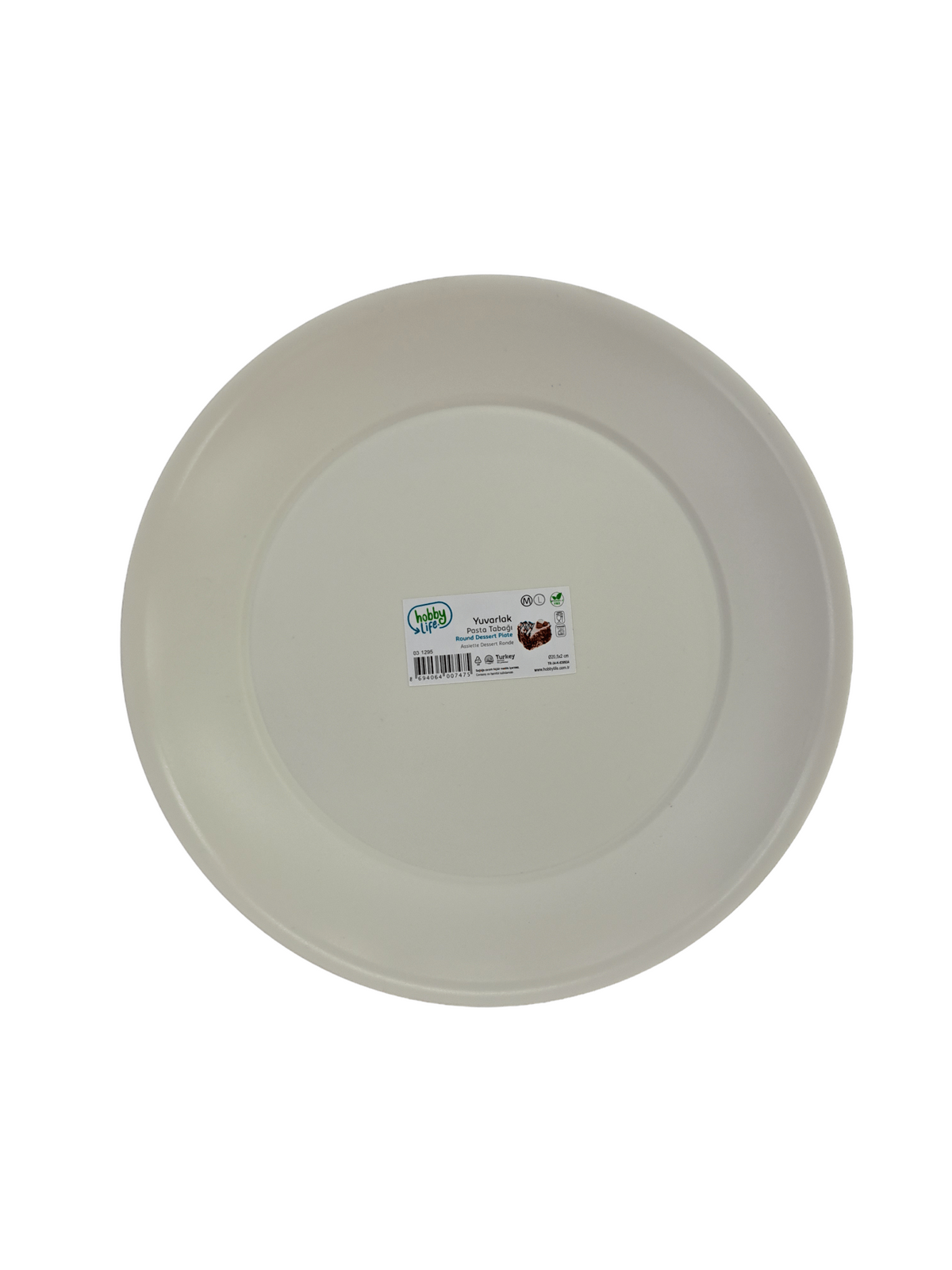 Hobby Life PLATE Hobby Life Round Dessert Plate 03 1295 (7304195211353)