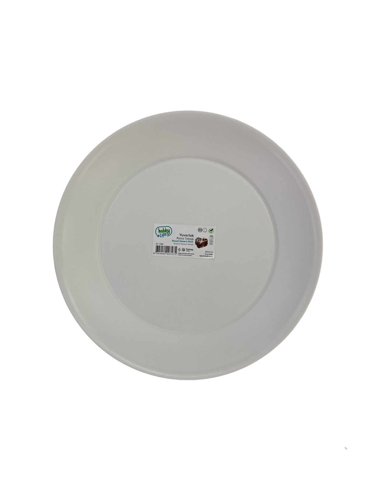 Hobby Life PLATE Hobby Life Round Dessert Plate 03 1295 (7304195211353)
