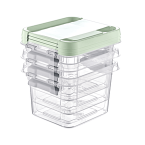 Sterilite Coral 15 Qt. Clear Storage Boxes, 2-Piece Set