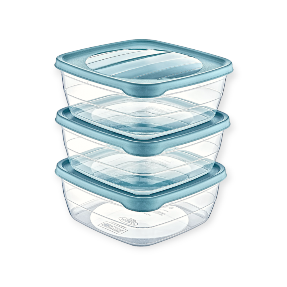 Hobby Life STORAGE CONTANER Hobby Life Square Trend Storage Container 3 x 1.5L 021040 (7464844951641)
