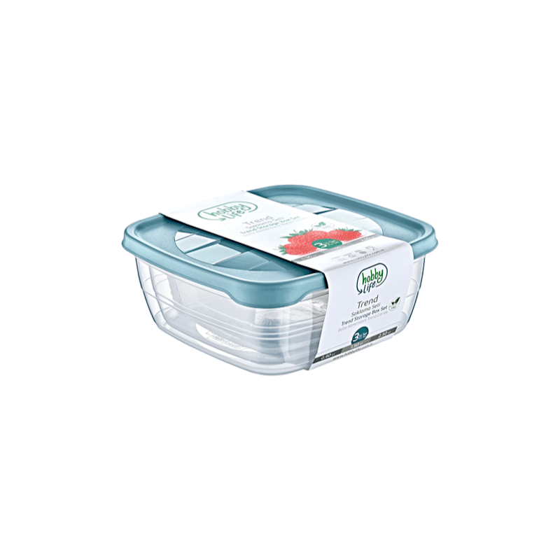 Hobby Life STORAGE CONTANER Hobby Life Square Trend Storage Set of 3 (7464835055705)