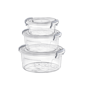 Hobby Life STORAGE CONTANER Hobby Life Triple Round Storage Container Set of 3 (7311052046425)