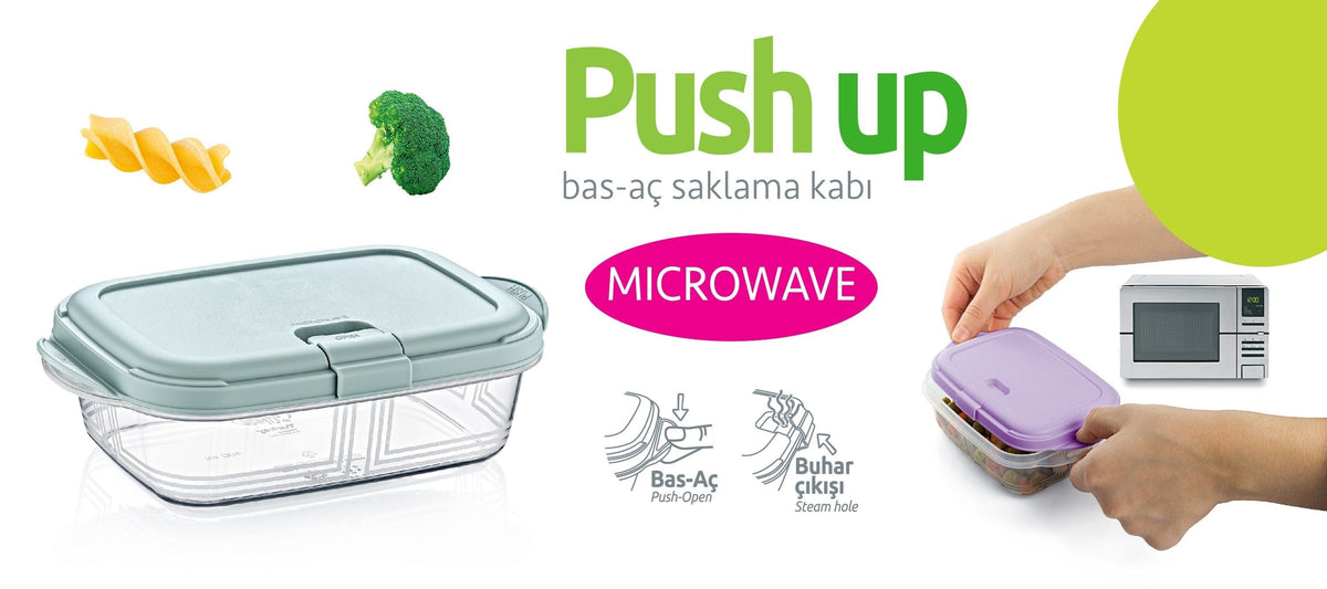 Hobby Life STORAGE CONTANER Push Up Square Food Storage Box