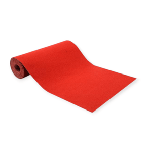Home Decor Decor Exhibition Flooring Carpet Runner 1,8cm Width Red