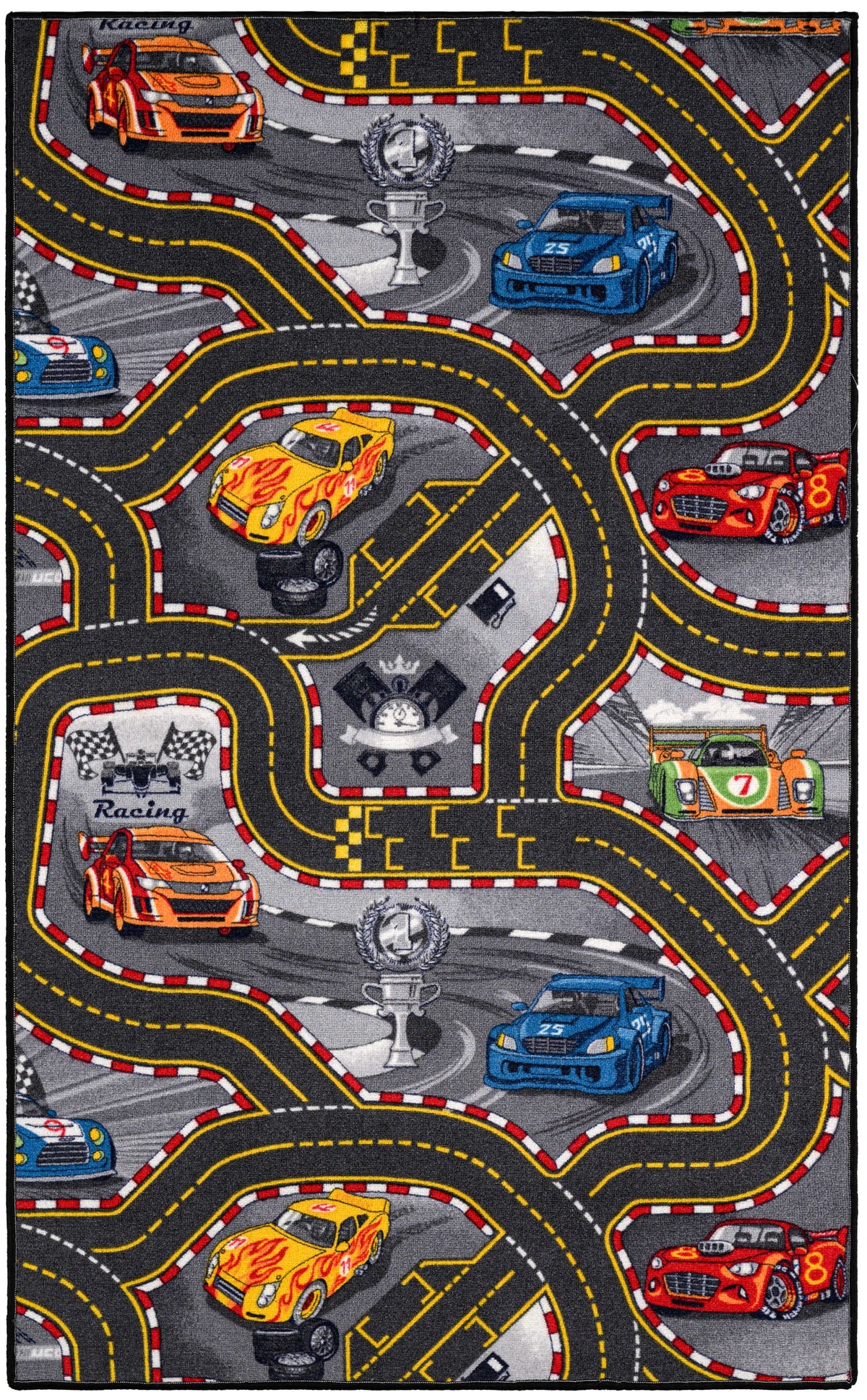 Home Decor RUG 60X100cm Kids Playmat Rug Racers (7808694091865)