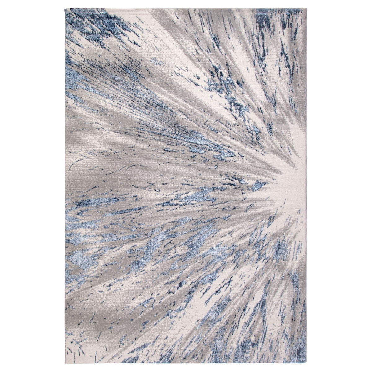 Home Decor RUG 80X150cm Dora Rugs Cream-C Light Blue EVA2003