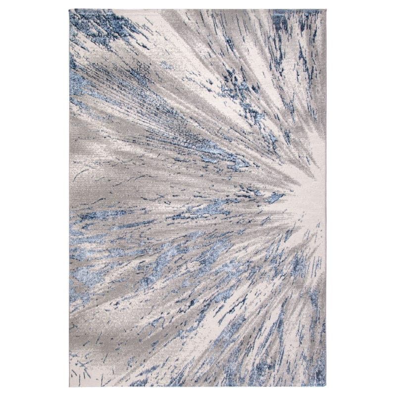 Home Decor RUG Dora Rugs Cream-C Light Blue EVA2003