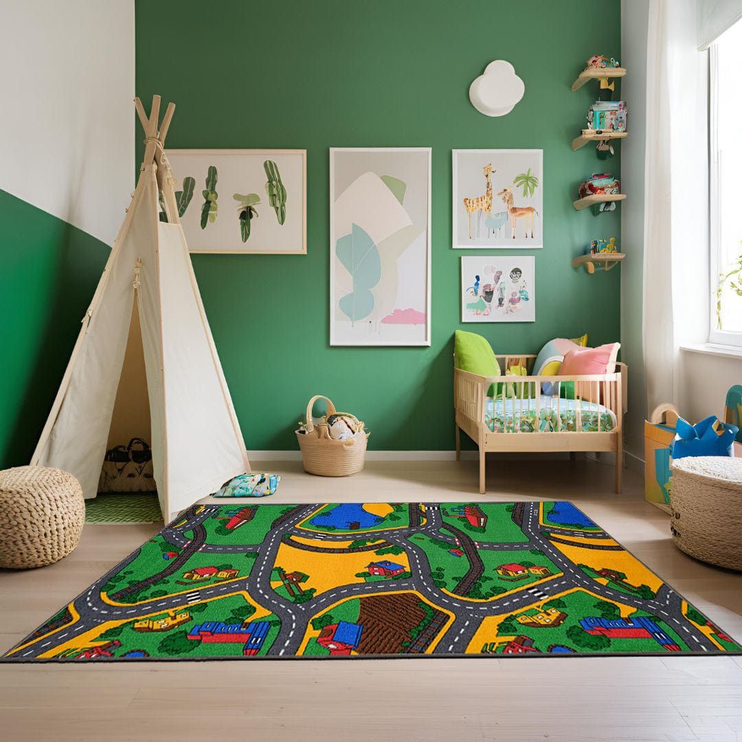 Home Decor RUG Kids Playmat Rug Playtime