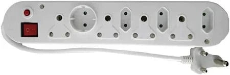 HOME OF LIVING BRANDS EXTENSION CORD The Home of Living Brands 8-Way Multiplug  LEM8/PBH (7917130285145)