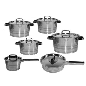Homeking CUTLERY Totally Home Stainless Steel Heavy Base 12 Piece TH64 (7422931173465)