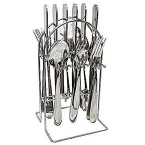 Homeking CUTLERY Totally Stainless Steel 24pc Cutlery Set TH165 (7422925766745)