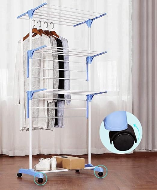 Homemark Clothes Dryer Homemark Drying Rack Grey HCR001 (7490619244633)