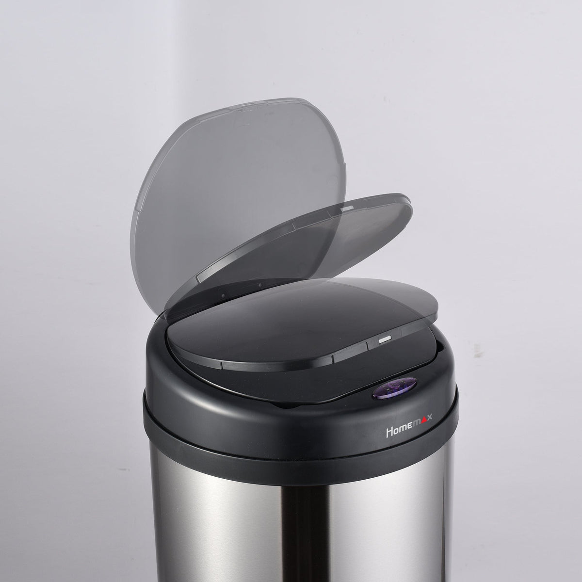 Homemax Bin Homemax 30L Silver Sensor Bin Round HSB005