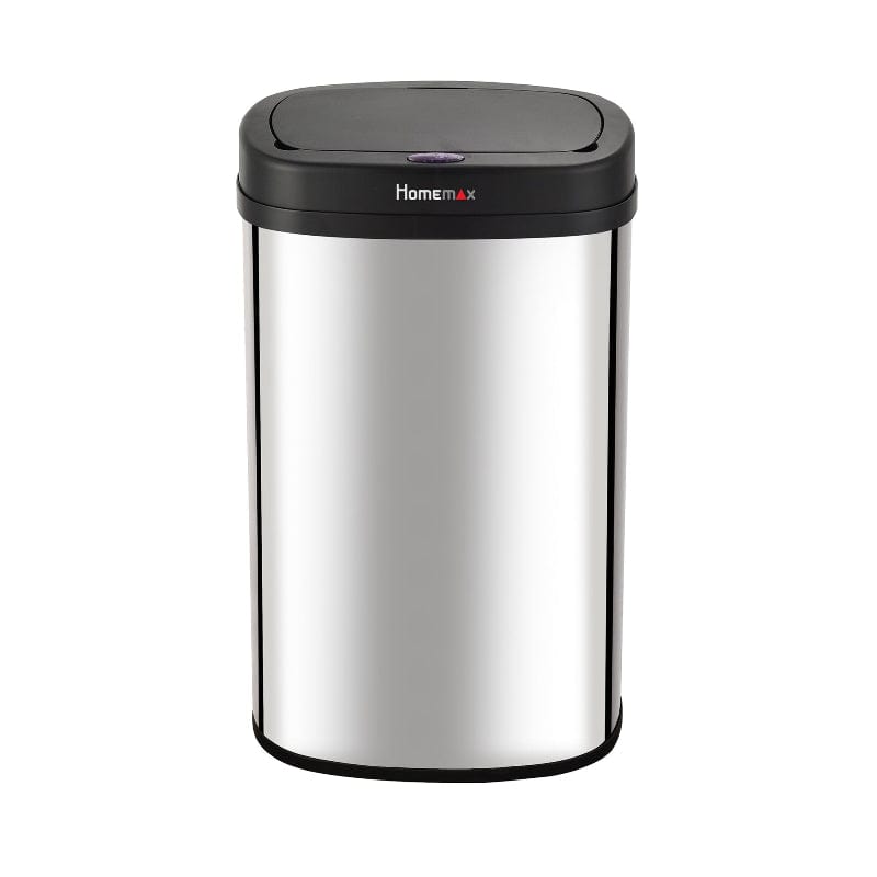 Homemax Bin Homemax 50 litre Sensor Smart Dust Bin Silver HSB002